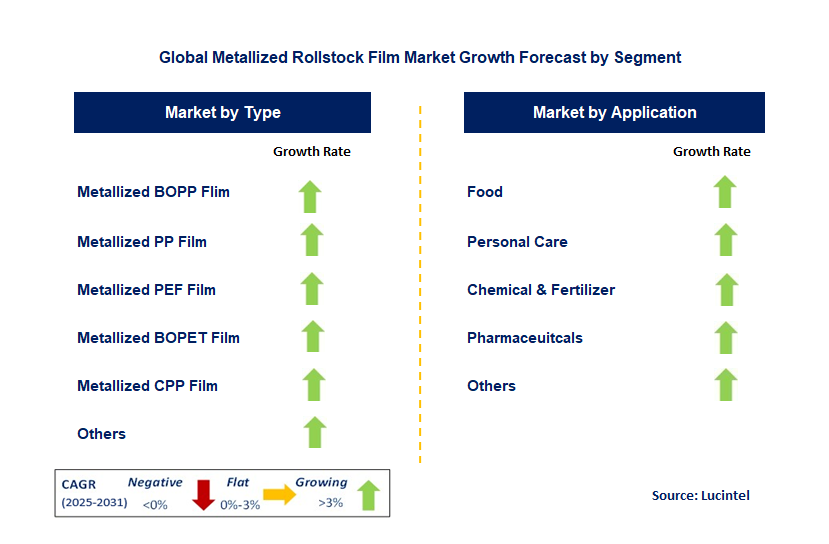 Metallized Rollstock Film Market by Segment